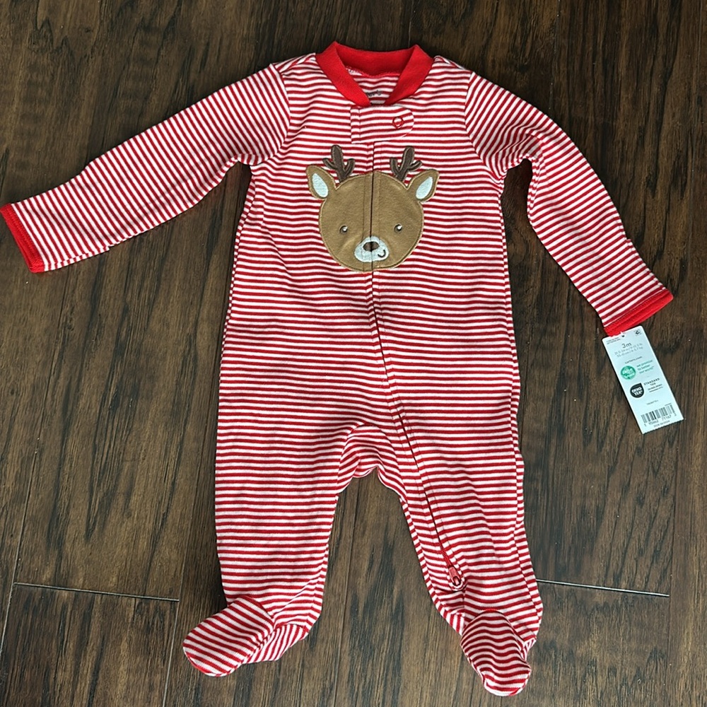NWT CARTERS reindeer onesie